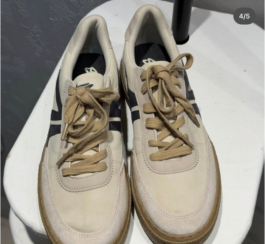 ZARA Retro Court Sneakers