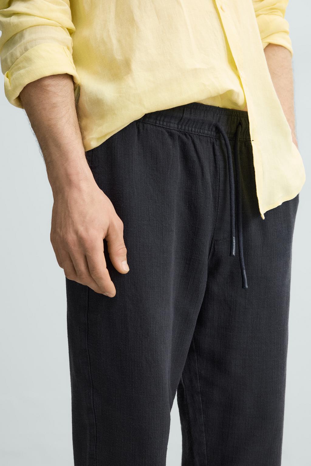 ZARA HEAVY WHIGHT TROUSERS