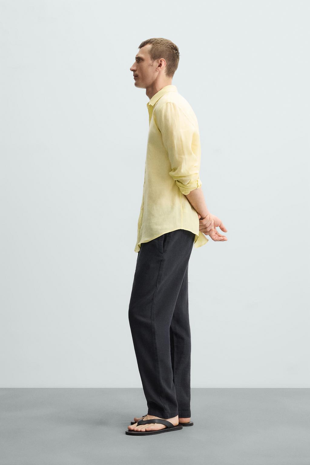 ZARA HEAVY WHIGHT TROUSERS