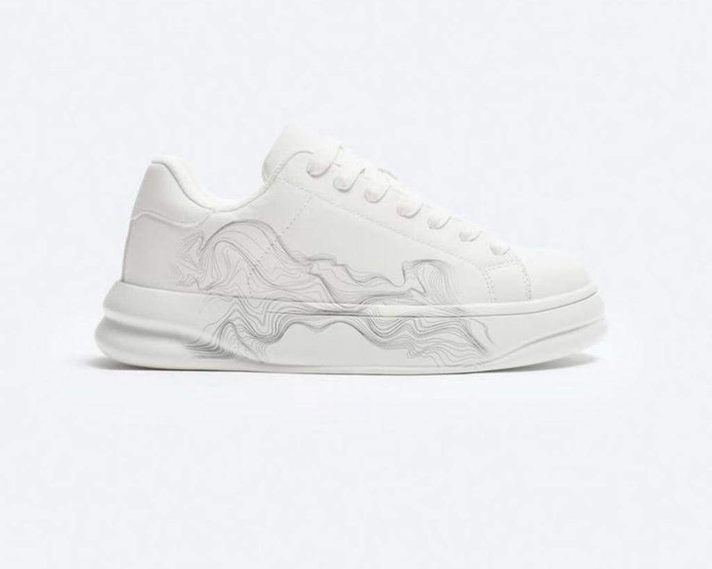 PATTERNED CHUNKY TRAINERS - ZARA