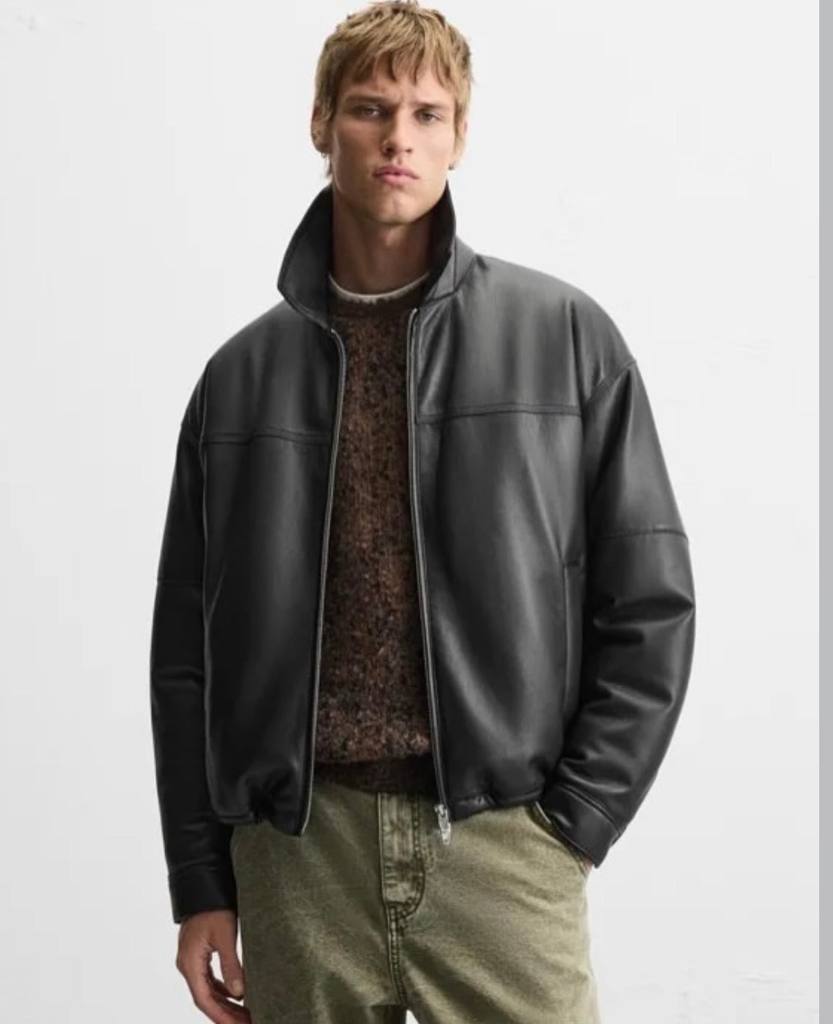 ZARA - LEATHER JACKET