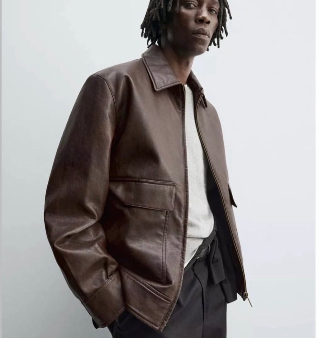 ZARA - LEATHER JACKET