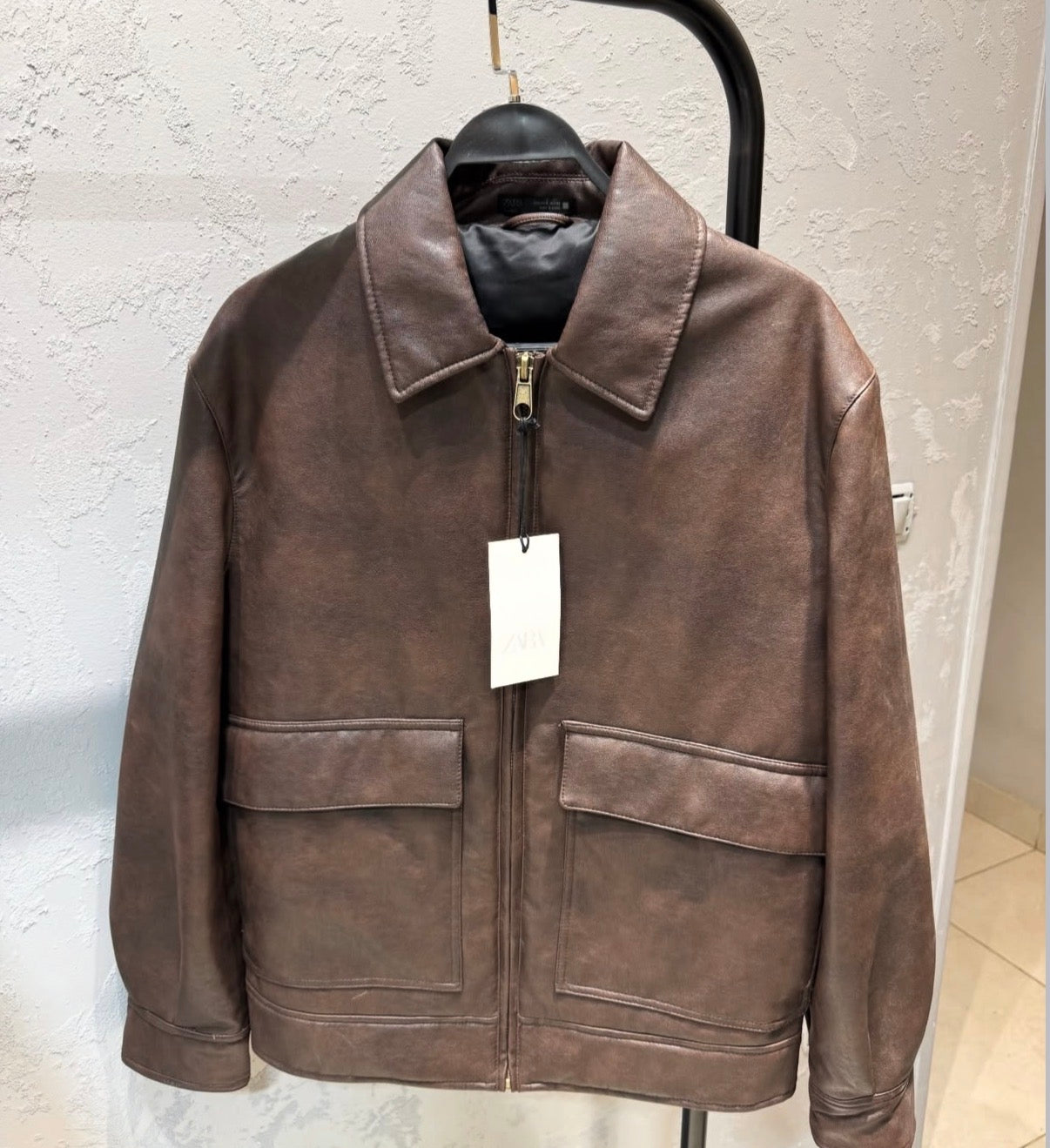 ZARA - LEATHER JACKET
