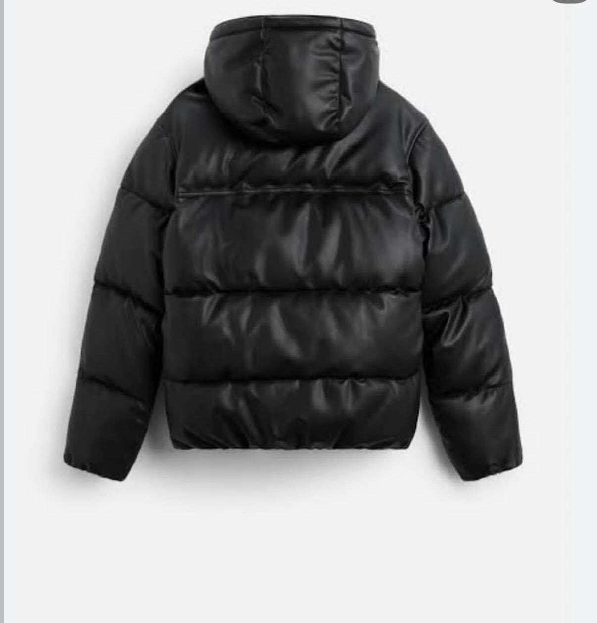 ZARA Puffer leather