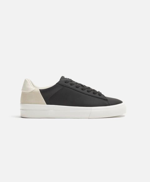 ZARA Contrast Panel Trainers - BLACK
