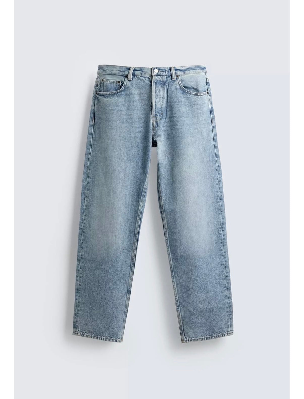 ZARA STRIGHT JEANS light blue