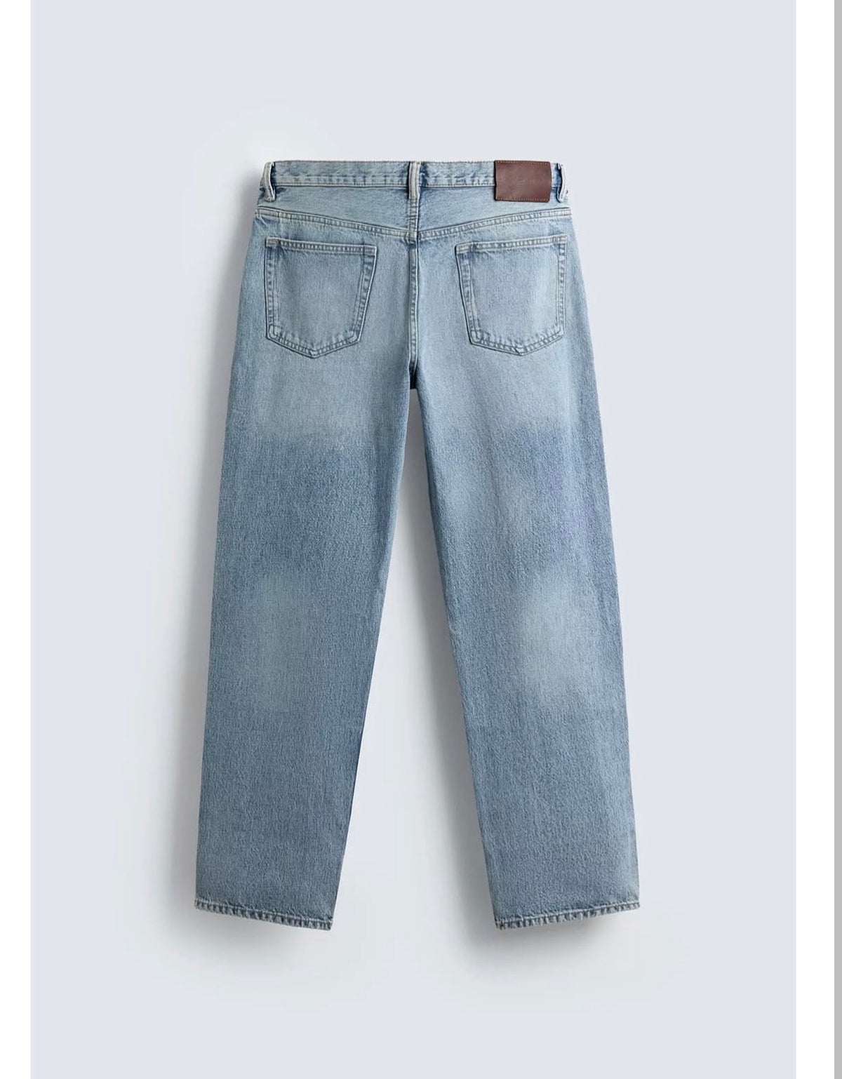 ZARA STRIGHT JEANS light blue