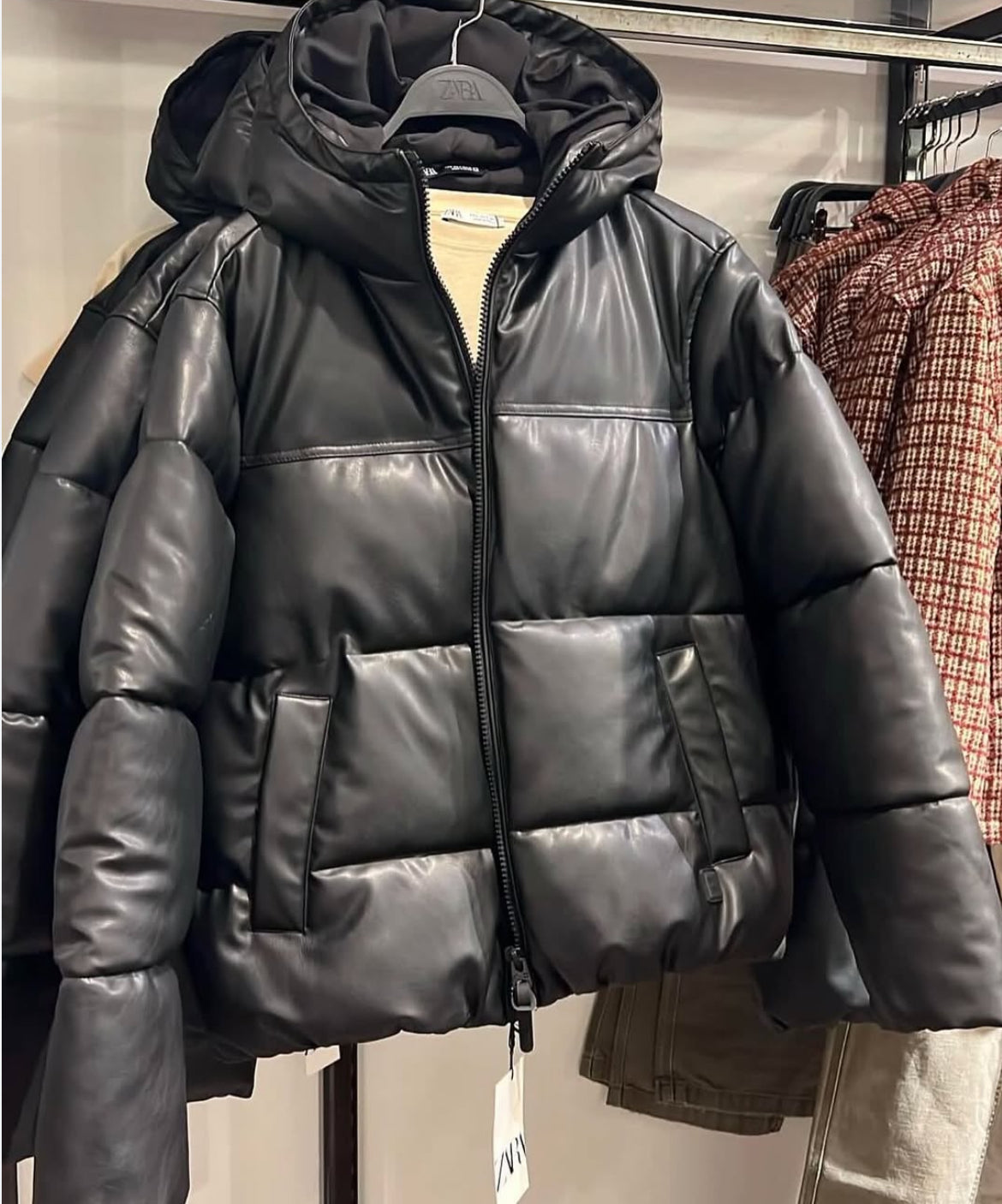 ZARA - JACKET Lether