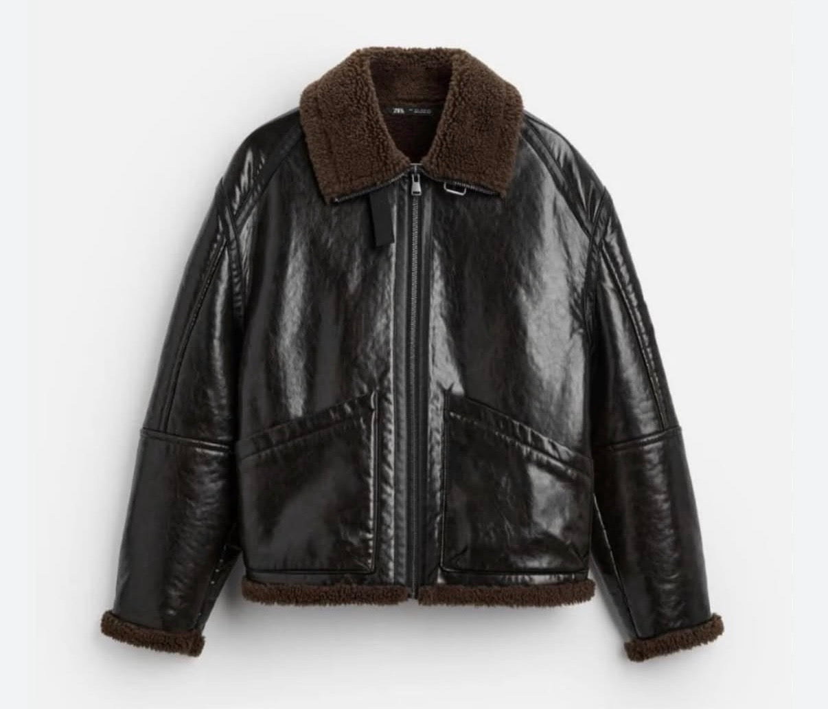 ZARA - LEATHER JACKET