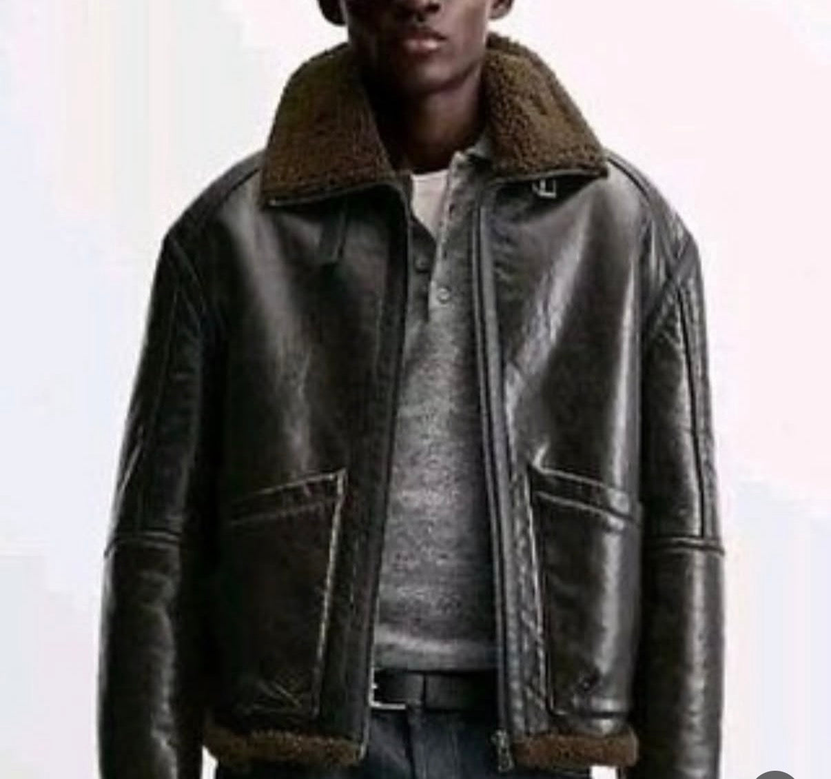 ZARA - LEATHER JACKET