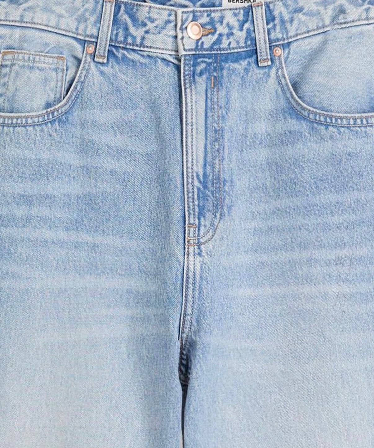 BERSHKA LOOSE FIT - JEANS