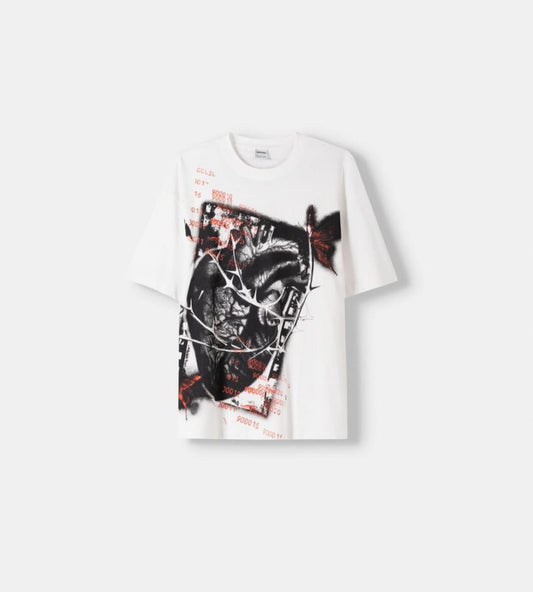 BERSHKA _ T-SHIRT