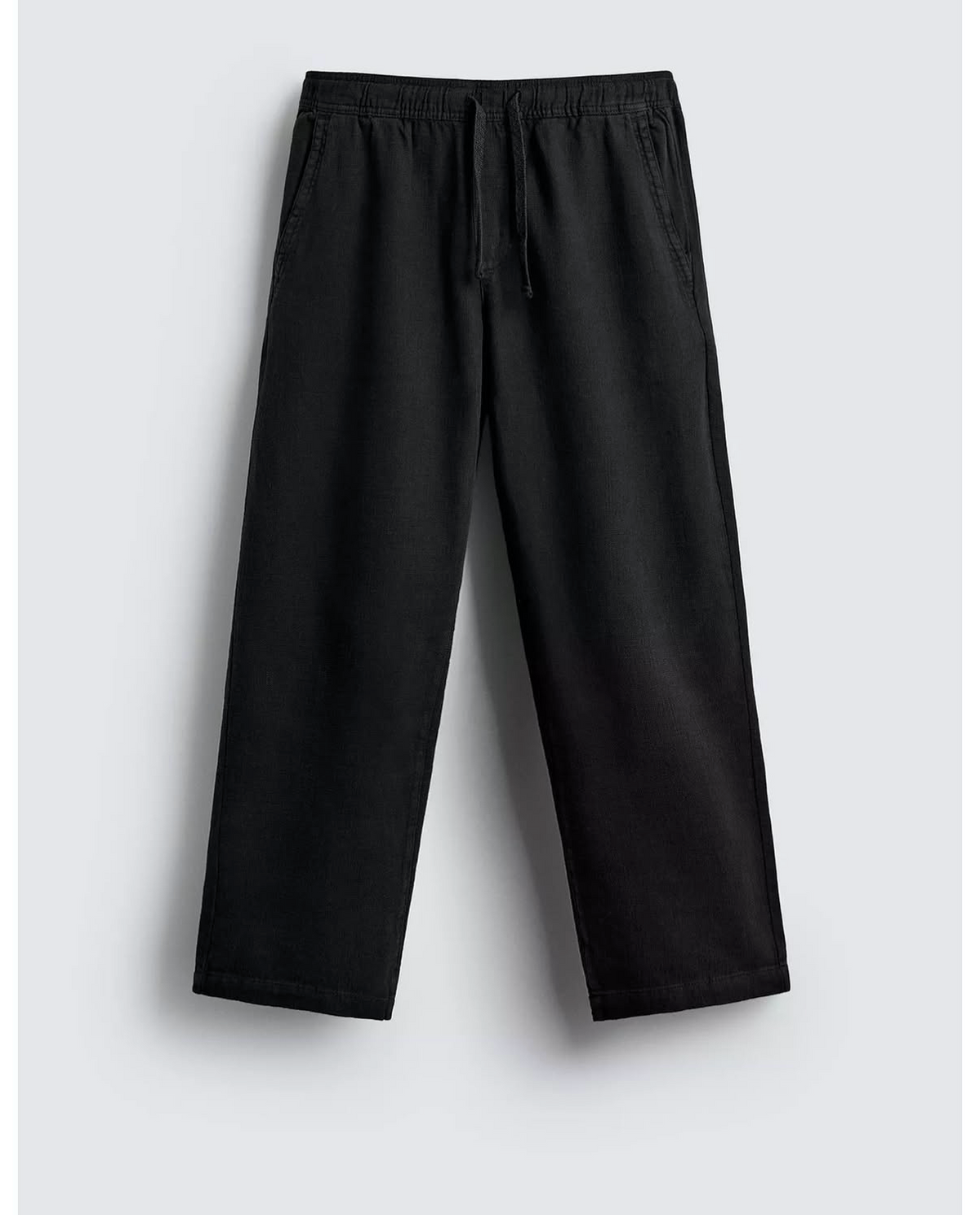 ZARA Linen Trousers – BLACK