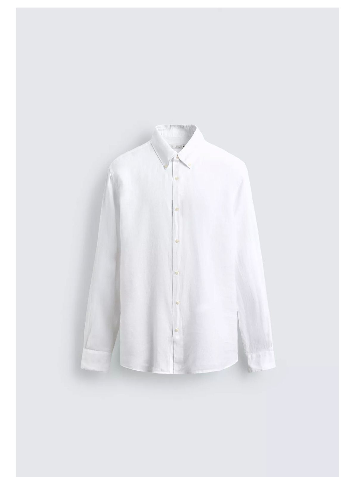 ZARA Riviera Linen Shirt – White