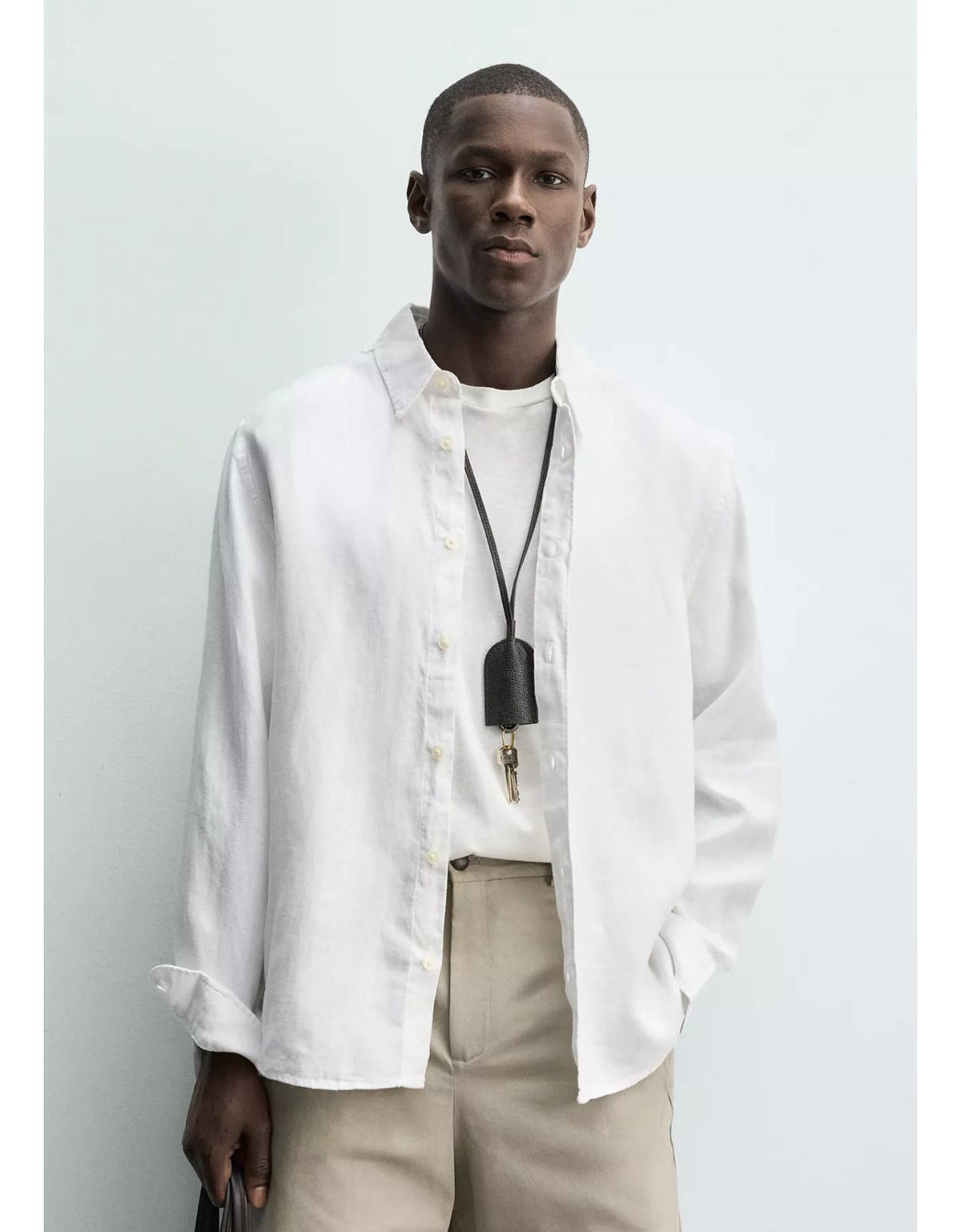 ZARA Riviera Linen Shirt – White