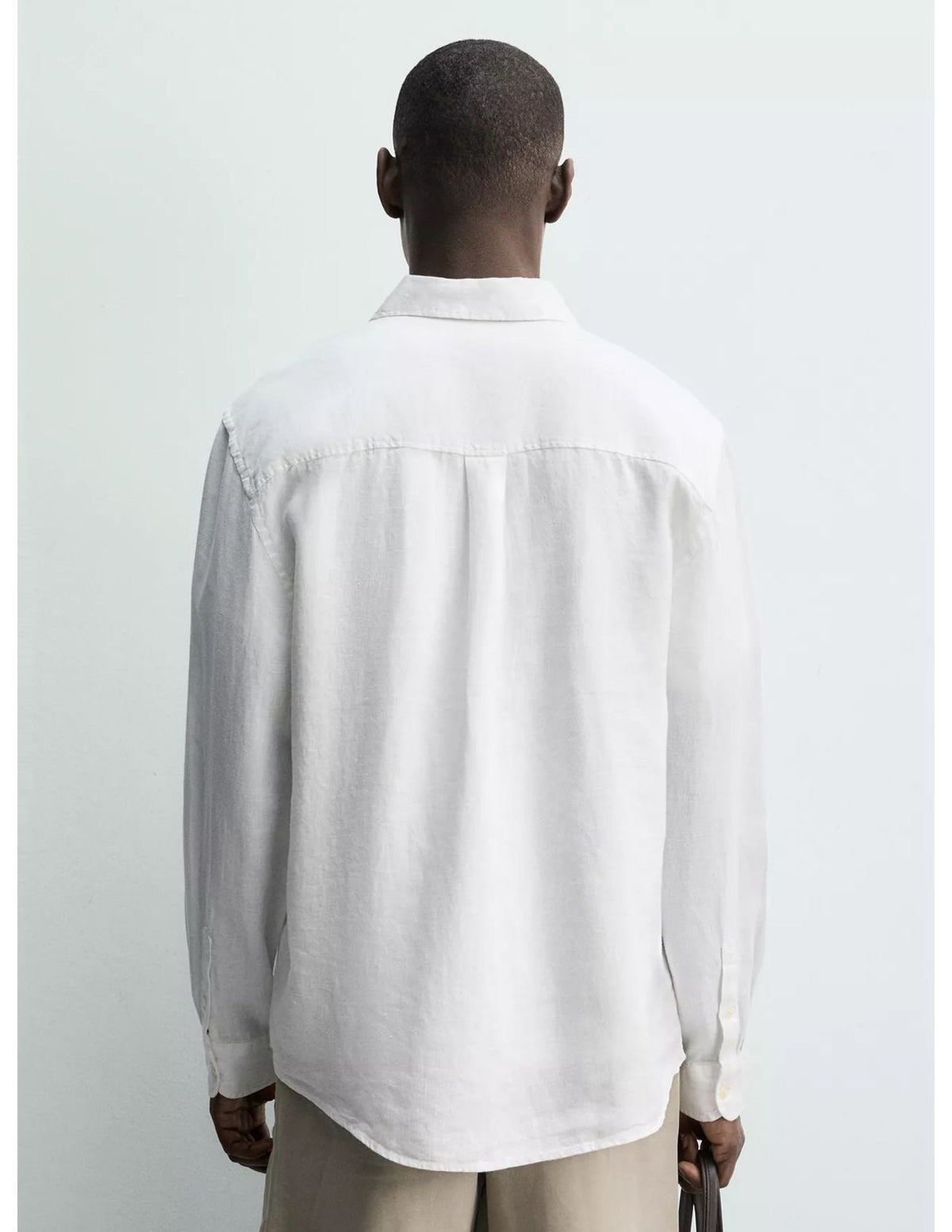 ZARA Riviera Linen Shirt – White