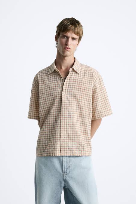 ZARA Linen Shirt – Cream