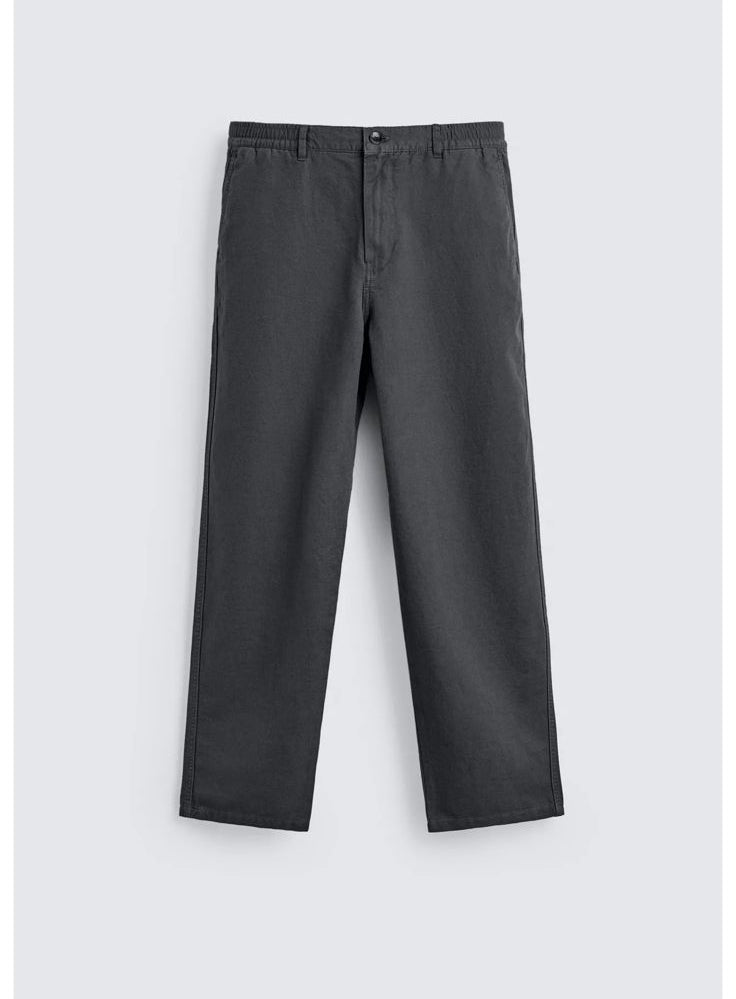 ZARA - COTTON LINEN TROUSERS