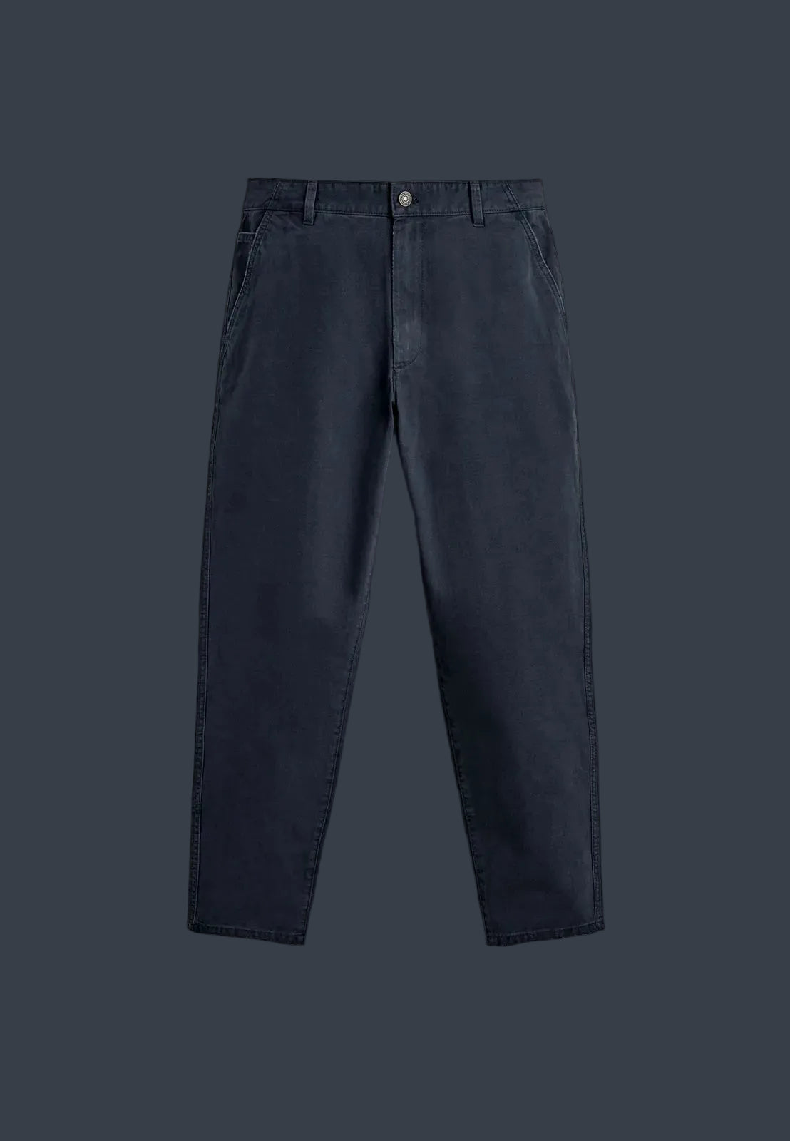 ZARA Milano Carrot Fit Trousers – Deep Navy