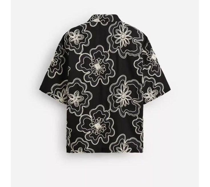 ZARA Resort Oversized Shirt – Mosaic Print
