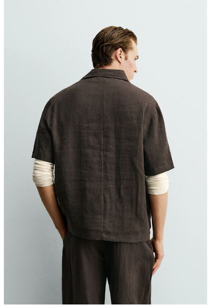ZARA - 100% LINEN SHIRT