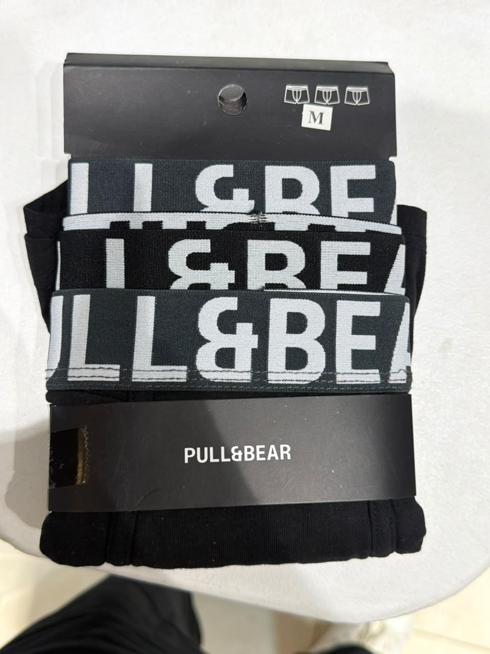 PULL&BEAR Essential Boxer Briefs (3-Pack) – Wide Waistband