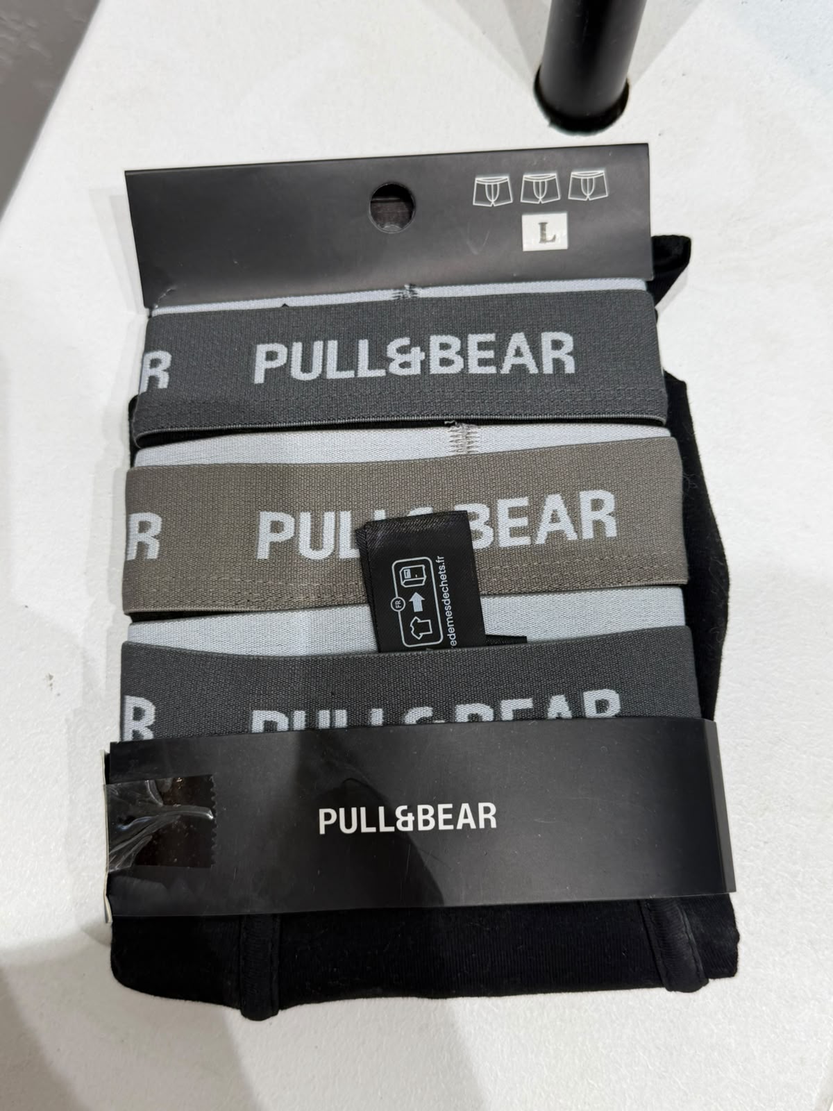 PULL&BEAR Essential Boxer Briefs (3-Pack) – Slim Waistband