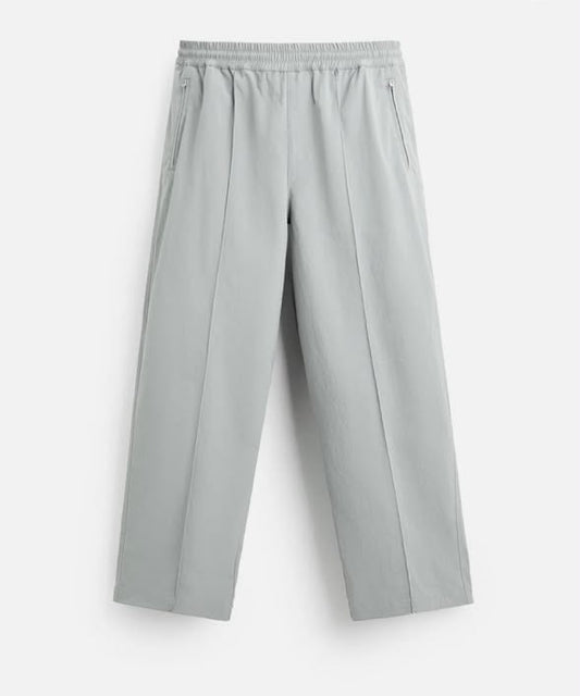 ZARA Soft Knit Trousers – Grey