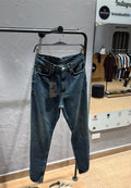 ZARA Relaxed Tapered Jeans – Dark Indigo