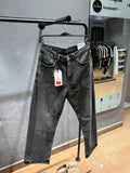 ZARA Relaxed Tapered Jeans – Washed Grey