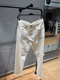 ZARA Origins Straight Linen Trousers – Ecru