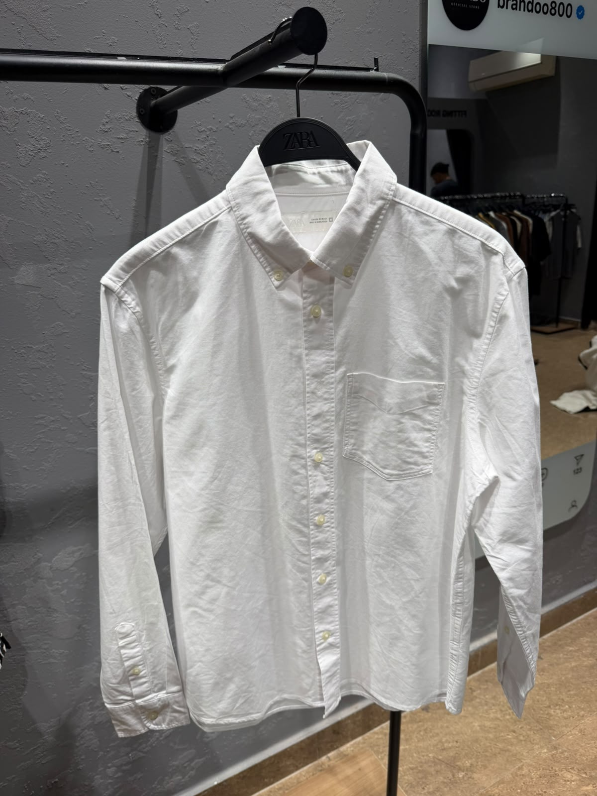 ZARA Oxford Shirt – White