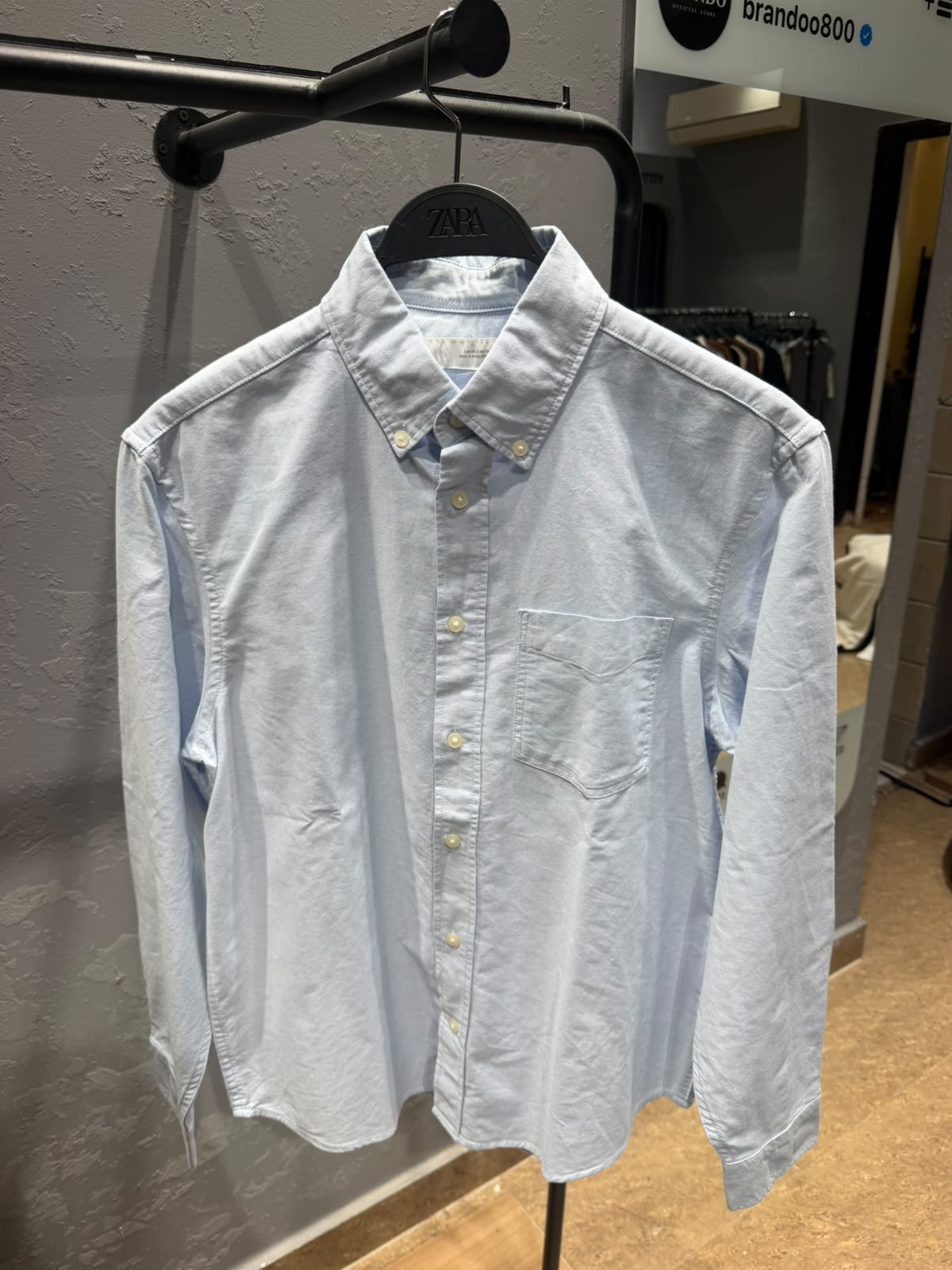 ZARA Oxford Shirt – Light Blue
