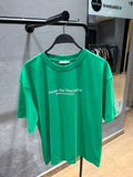 ZARA Across the Narrative Graphic T-Shirt – Emerald Green