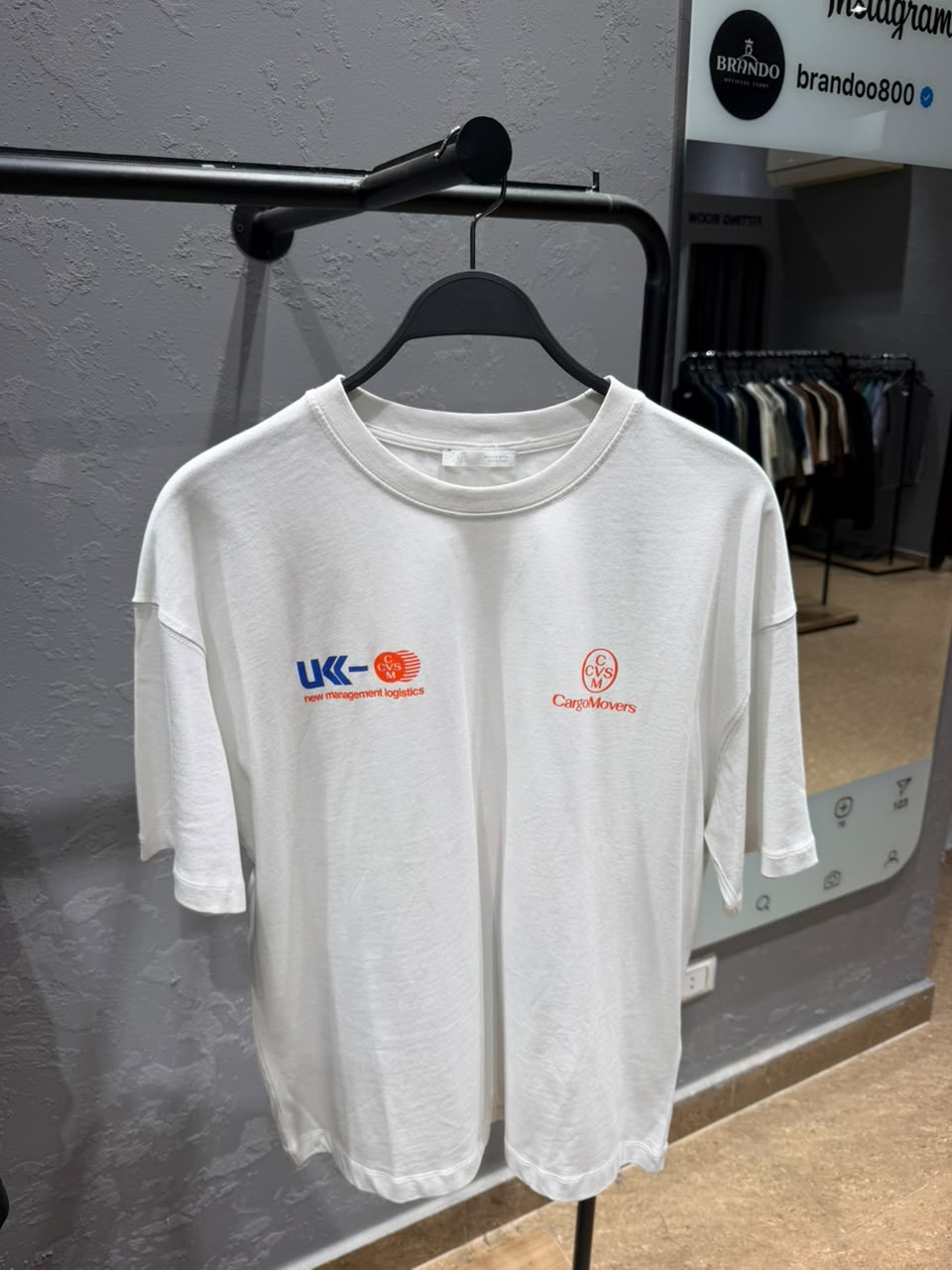 ZARA CargoMovers Graphic T-Shirt – White