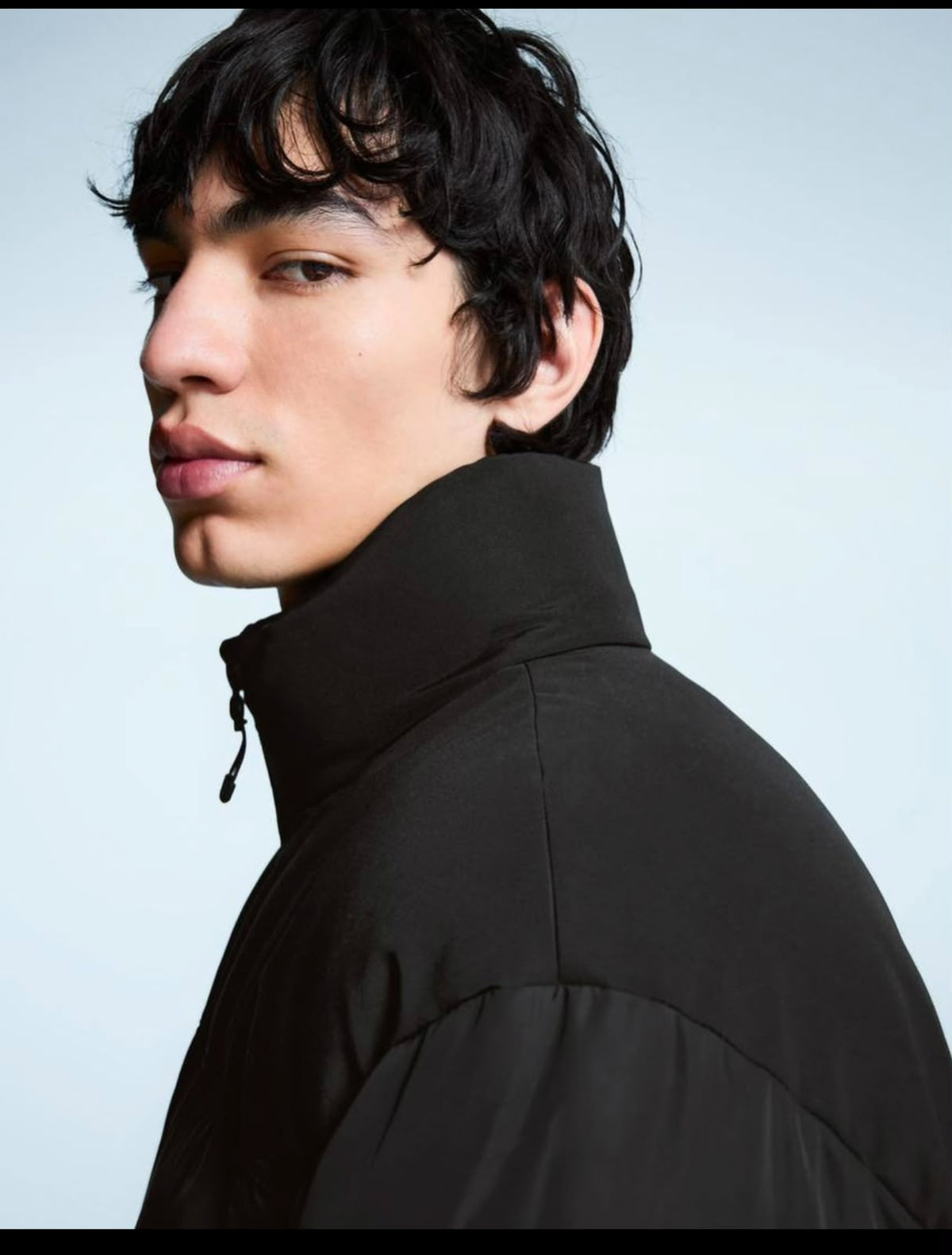 Berserka Oversized Puffer Jacket – Black