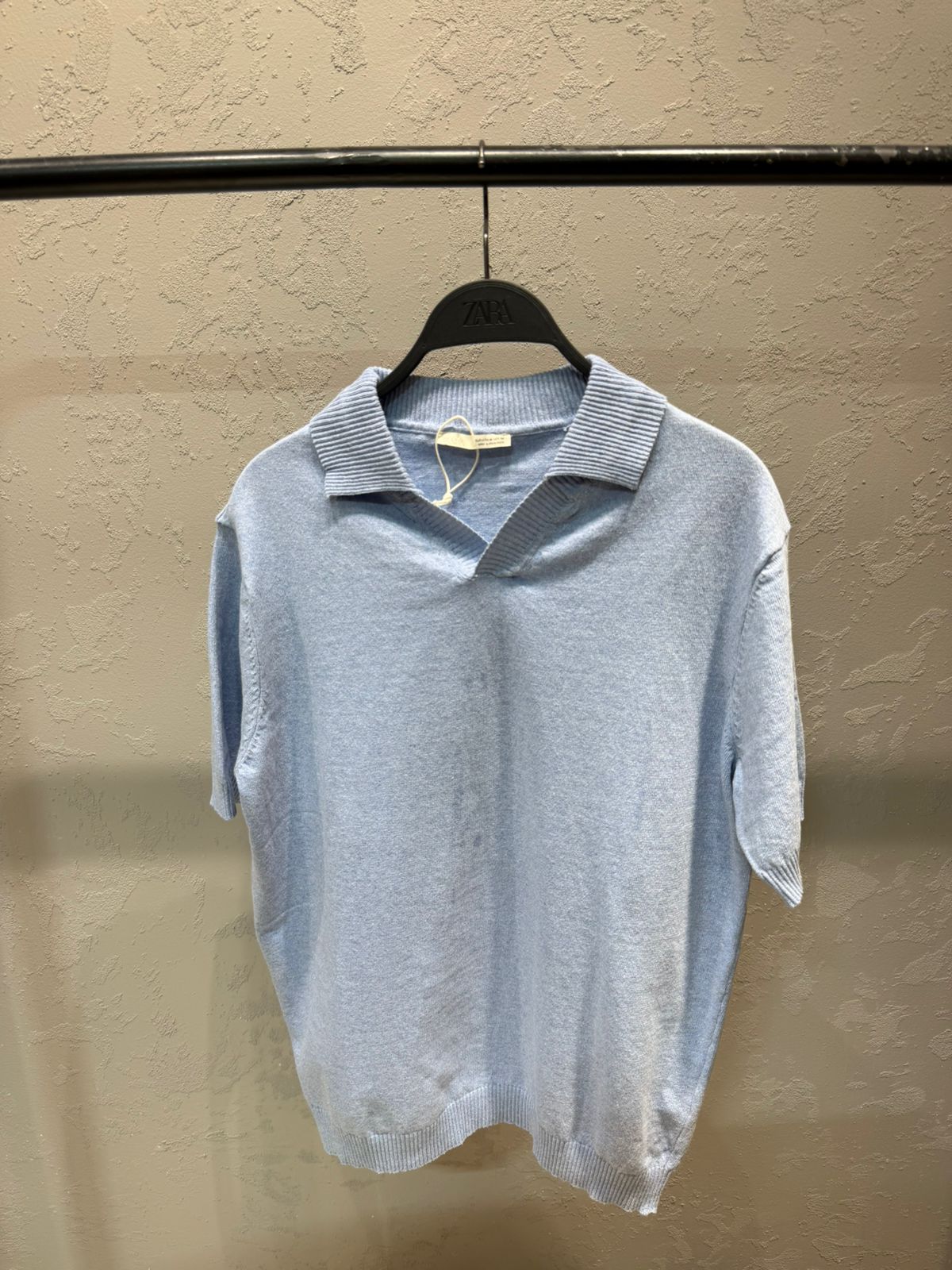 ZARA_KNITEED POLO