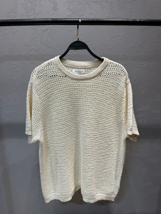 A|E Essential Crew Neck T-Shirt – Sand