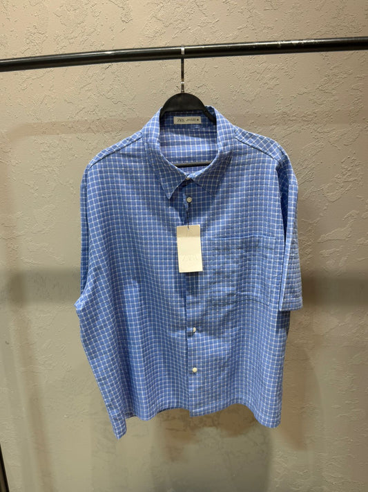 ZARA Oxford Shirt – Blue