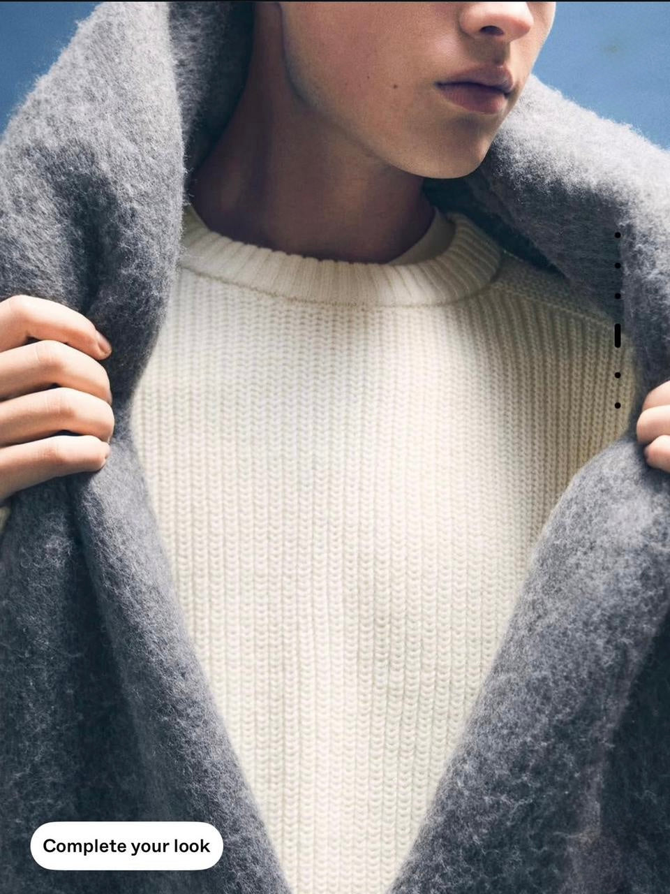 ZARA - KNITTED SWEATER