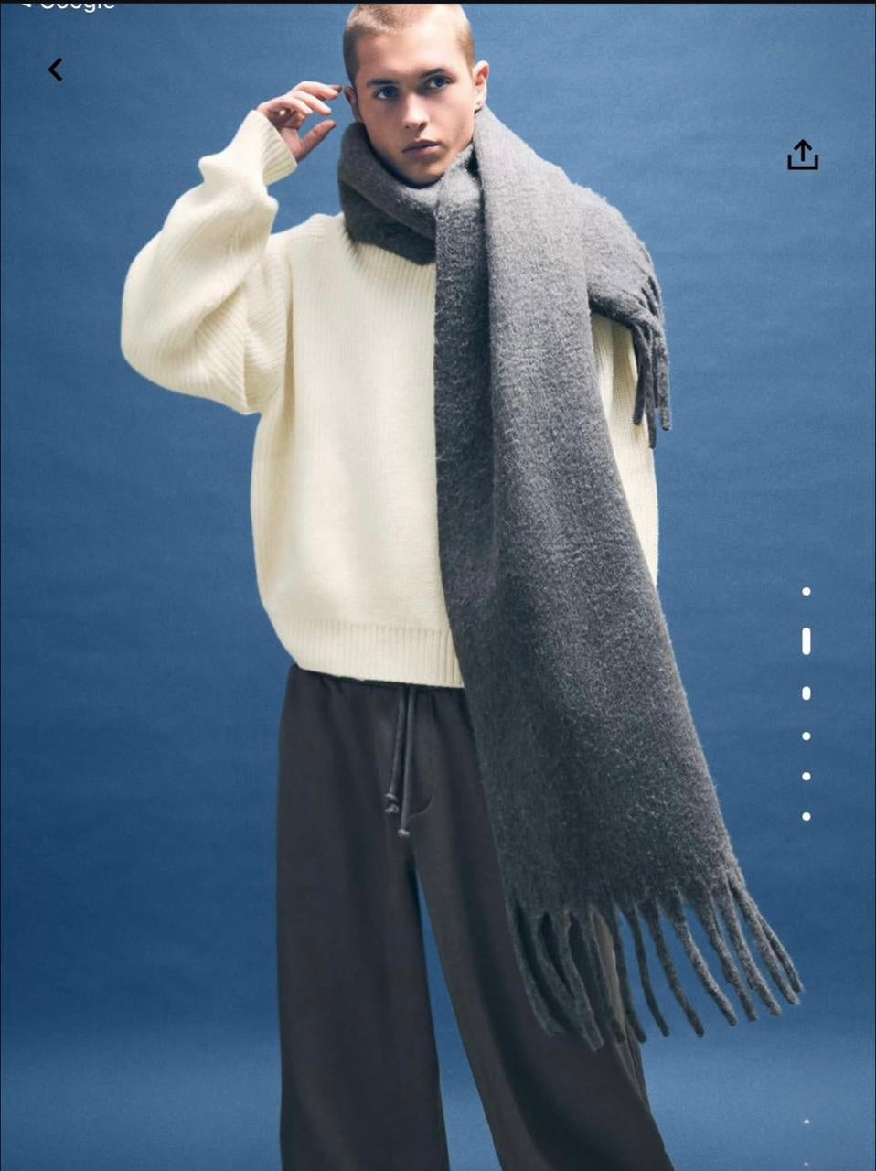 ZARA - KNITTED SWEATER