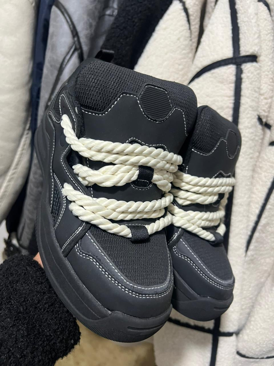 ROPE SKATE TRAINERS - ZARA