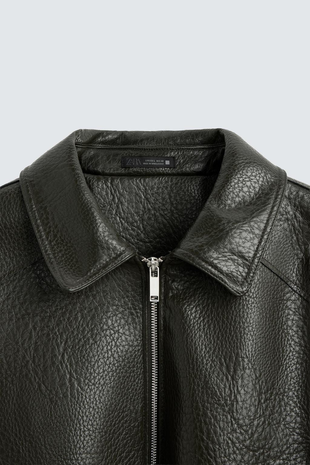 ZARA - LEATHER JACKET