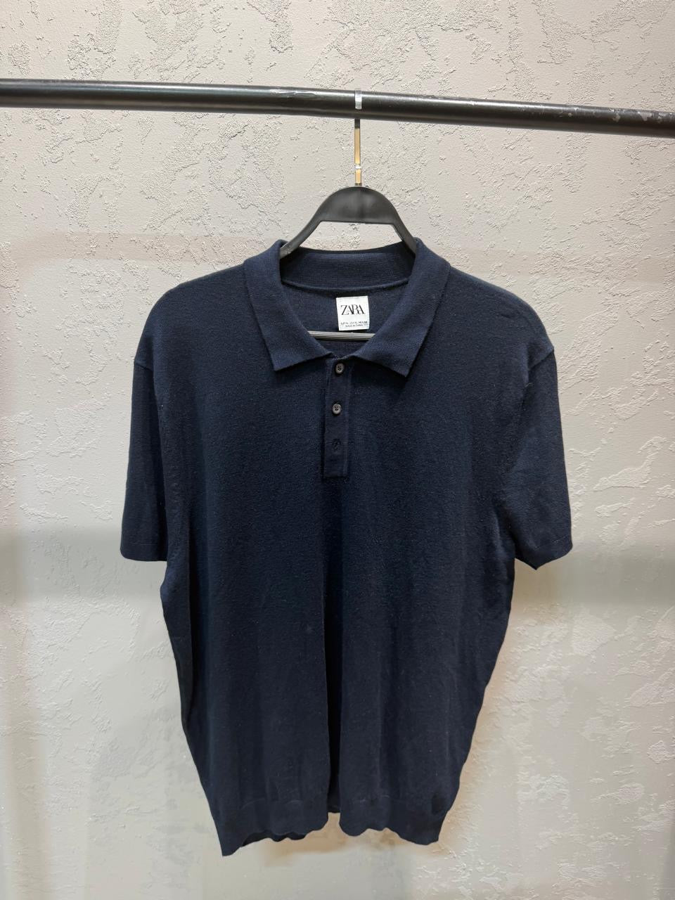 KNITTED POLO - ZARA