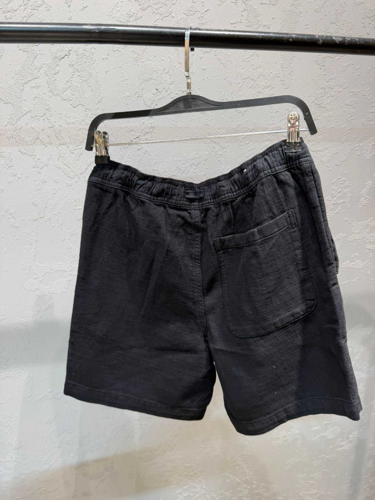 ZARA Linen Shorts – Black